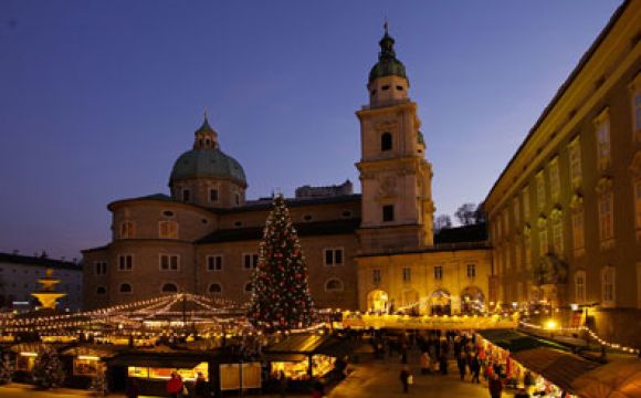 Der Christkindlmarkt in Salzburg