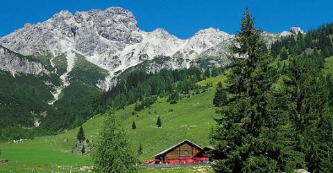 Berglandschaft in Oberbayern